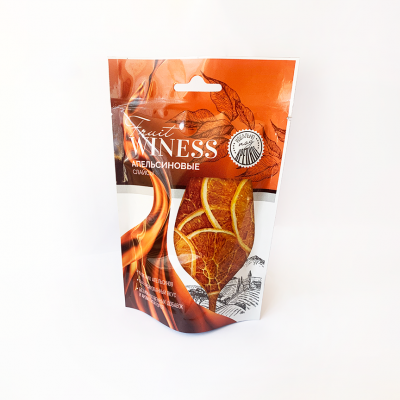 Orange dried slices for wine